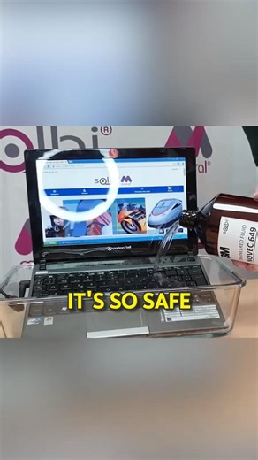 This LIQUID doesn’t damage ELECTRONICS