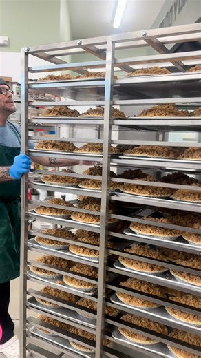 9.3K views · 200 reactions | Meet Micah, the Sparrow's Nest Kitchen Manager. He has been working hard, helping me test the Blueberry/Lemon Crumb Pies. Less than 20 remain. The pies are THAT good! We will be sold out tonight. Find out more about Micah and order your darn pie! https://sparrowsnestcharity.org/holiday-pie-shop/ | Sparrow's Nest | Facebook