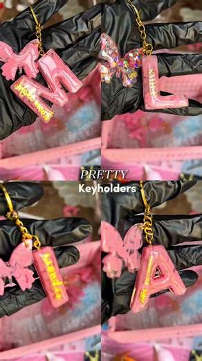 Crafting Beautiful Pink Resin Keyholders Tutorial