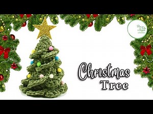 Christmas Time - How to crochet a very easy Christmas Tree