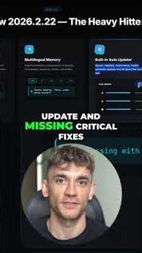 OpenClaw's HUGE AI & Security Updates Revealed! #shorts