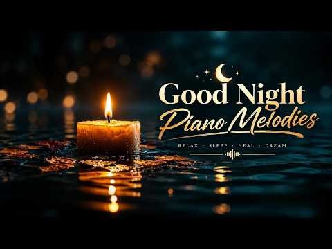 Soothing Piano Music For Deep Relaxation And Healing Piano Sleep | Good Night Piano Melodies
