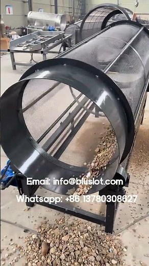 Rotary Drum Screen - How to Build or Use a Small-Scale Rotary Screen for Professional Grading
