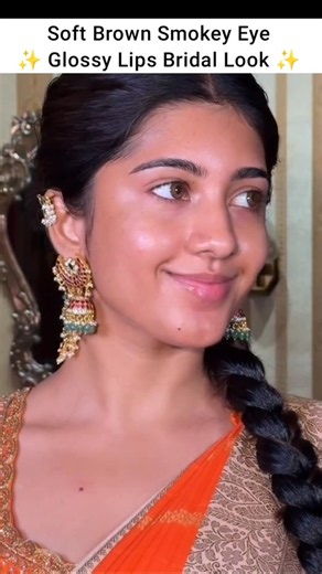 South Indian bridal look by kowshi_mua #shorts #makeup #makeuptutorial #bridalmakeup #glam #softglam