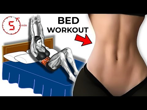 Do This Every Morning In Bed to Get a Flat Stomach (7 Best Bed Exercises)