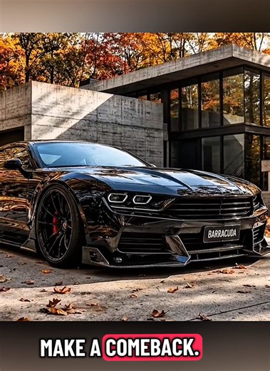The 2027 Plymouth Barracuda. . . #Barracuda #plymouthbarracuda #MuscleCar #AmericanMuscle #V8