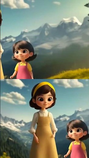 Heidi la Petite Fille des Montagnes | Conte 3D | Dessin Animé avec @lesptitszamis ​