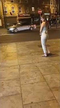 Clapham High Street drunk lady
