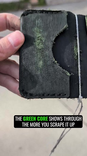 How to break in a wallet Alien Blood Core Leather is built to bleed and made to fade. NOW LIVE 👽 {3}
