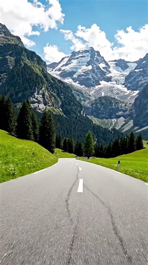Switzerland Mountain Road | Calm Scenic Nature