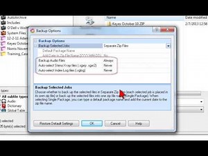 CATalyst Training: Manage Jobs and Backup