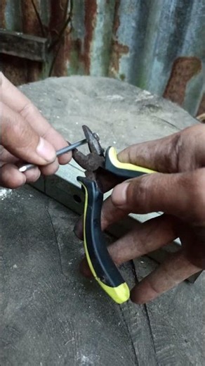 The Smart Way to Nail Into Steel! 🔨⚙️ #lifehacks