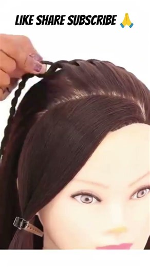 New Hair style //Dior #newsong #fashion #trendingshorts # dummy hairstyle