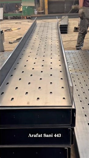 Cable Tray 90 Degree Bend#hindisong #machine #subscribe #shortvideo #stickwelding #hollowbar