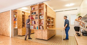 Moving Walls Transform a Tiny Apartment Into a 5-Room Home
