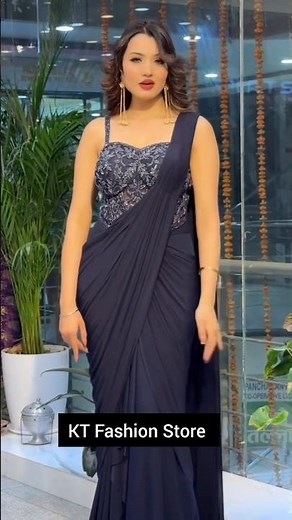 Beautiful designer partywear latest fancy unique saree #designer #partywear #fancy #saree