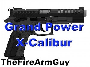 Grand Power X-Calibur - High End 9mm Handgun - TheFireArmGuy
