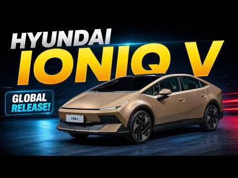 Hyundai Reveal Production Version of Ioniq V For Global Release!