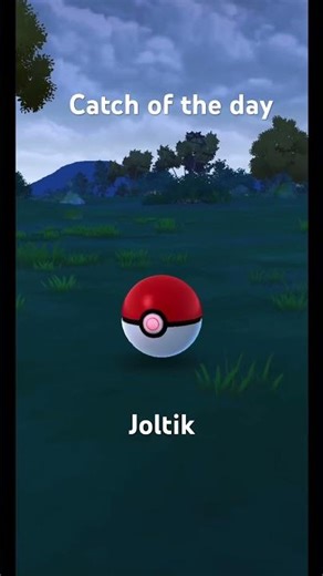 Catch of the day Joltik