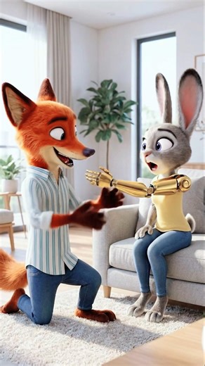Judy's GOLDEN Hand?! Nick Wilde's Insane Invention 🛠️💛#zootopia #zootopia2 #nickandjudy #nick #judy