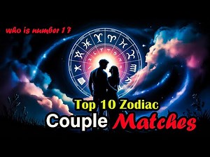 Top 10 Best Zodiac Couples | Most Compatible Astrology Matches 2025 💫