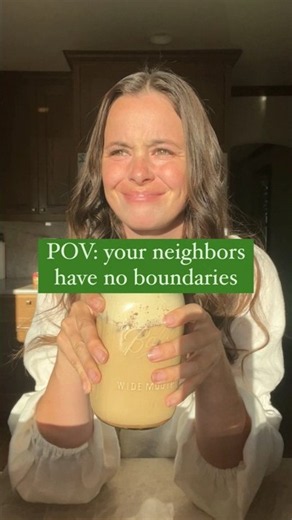 POV: Your neighbors have no boundaries