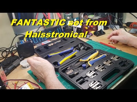 Haisstronica 8pc wire strip and crimp set. FULL review, test and comparison! ‪@haisstronica‬