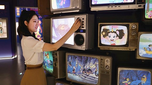 10K views · 1K reactions | The long-expected China Cartoon & Animation Museum opened to the public this June. Visit the museum with CGTN for a full picture of both past and contemporary Chinese cartoons and animation. #CICAF2021 https://news.cgtn.com/news/2021-10-03/Vlog-Explore-the-history-of-Chinese-animation-and-comics-143rn8Gog2A/index.html | CGTN | Facebook