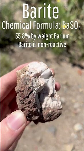 What does Barium Ore Look Like?