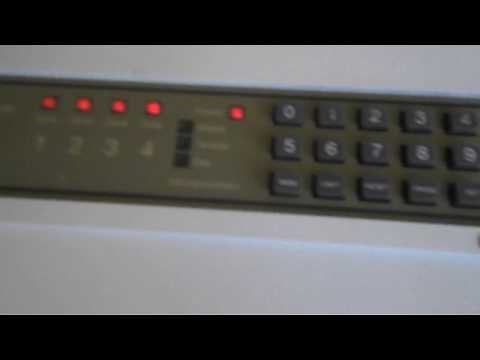 how to change the code on optima xm burglar alarm control panel