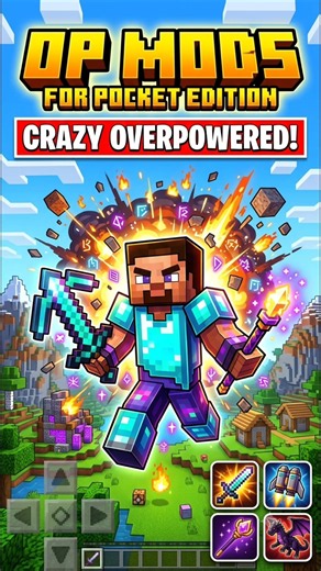 Minecraft op mods for pocket edition