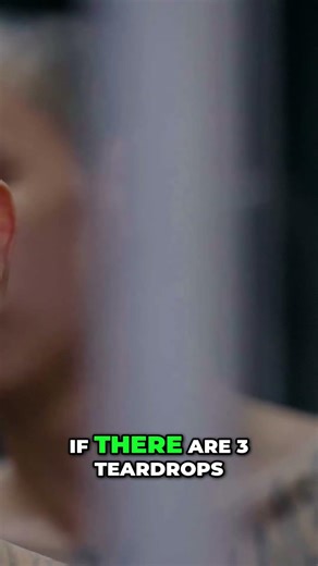 Teardrop Tattoo Meaning: What Does It REALLY Signify? #shorts