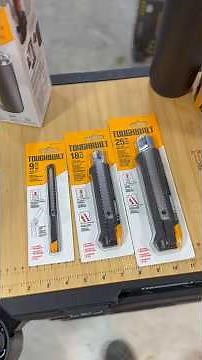 คัตเตอร์งานช่างToughbuilt รุ่น Snap off ขนาด 9 18 25มิล เลือกใช้ได้เลย