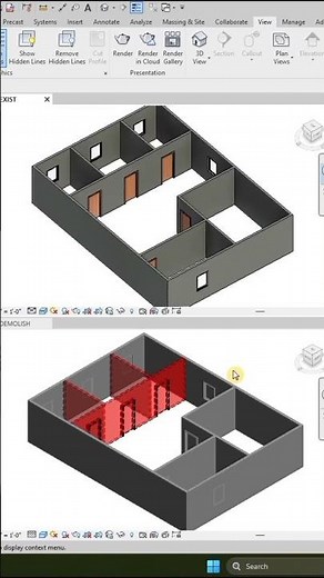 phasing in Revit | hindi urdu tutorial #subscribe #foryou #viral #revit