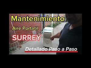 Mantenimiento Aire Portatil SURREY - Paso a Paso REVERSIONADO !!