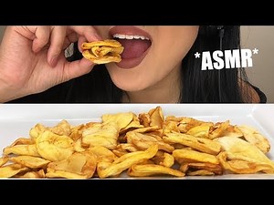 ** ASMR JACKFRUIT CHIP ** Crunchy Eating Sounds | Exotic Fruit Chips No Talking | ASMR Phan
