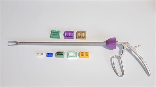 High Quality Manual Laparoscopy Surgical Instruments Medical Hemolock Clips Polymer Ligating Hemolok Clips Basis of Surgery