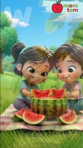 W for Watermelon 🍉 | ABC Alphabet Song for Kids | Learn Letter W