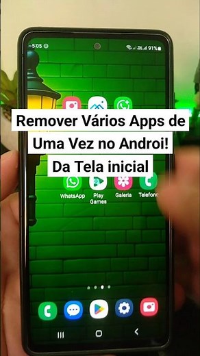 Como remover vários apps da tela inicial de uma só vez no Android