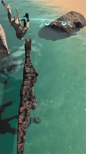 They really swim that slow? #theisle #evrima