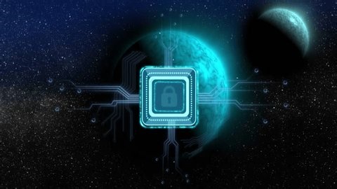 clip-3998440021-central-glowing-chip-lock-sending-initial-pulse