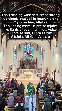 “All creatures of our God and King” Hymn with Lyrics #catholic