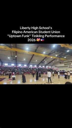 Uptown Funk Tinikling Performance at Love is in the Air Rally
