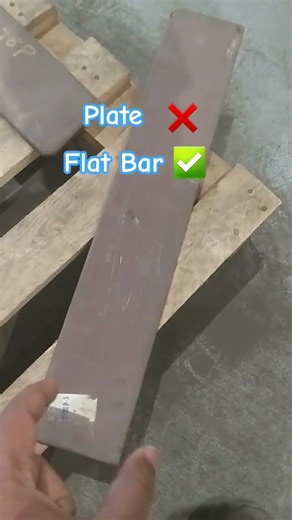 Plate No, Flat bar 👍 #weldingwork #stickwelding #fabrication #weldingtechnique