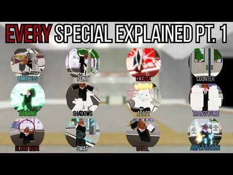 Every R-SPECIAL in JJS Explained in 8 MINUTES (Part One)
