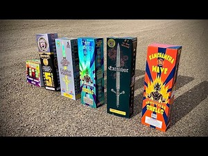 CANISTER SHELL COMPARISON 2022 (6 Different Kits FireworksPlus.com)