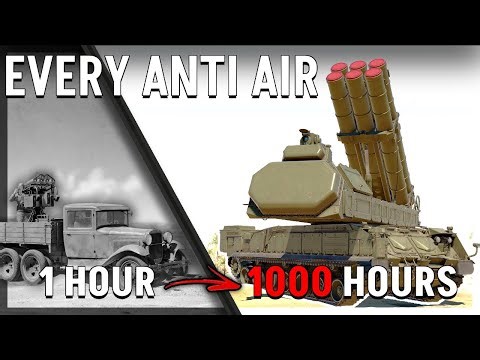 The Entire Russian Anti Air Line - 5 Kills in Each Tank