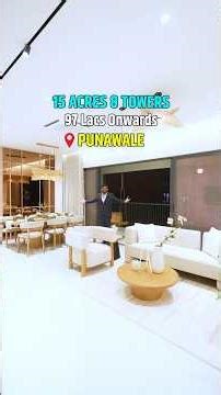 Punawale मध्ये 2, 3, & 4 BHK with Walk-in wardrobe | New launch Township