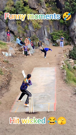 139K views · 4.2K reactions | Funny moments  Hit wicked 藍 #viral #cricket | Sajid Pathan | Facebook