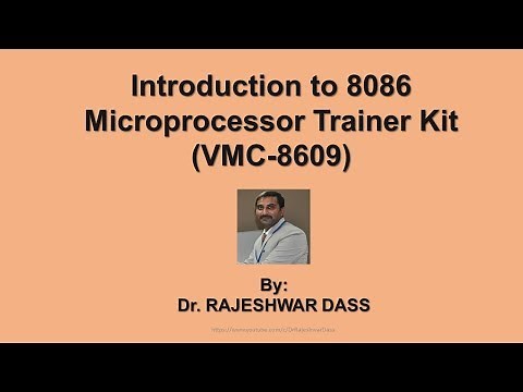 Introduction to 8086 Microprocessor Trainer Kit (VMC 8609)